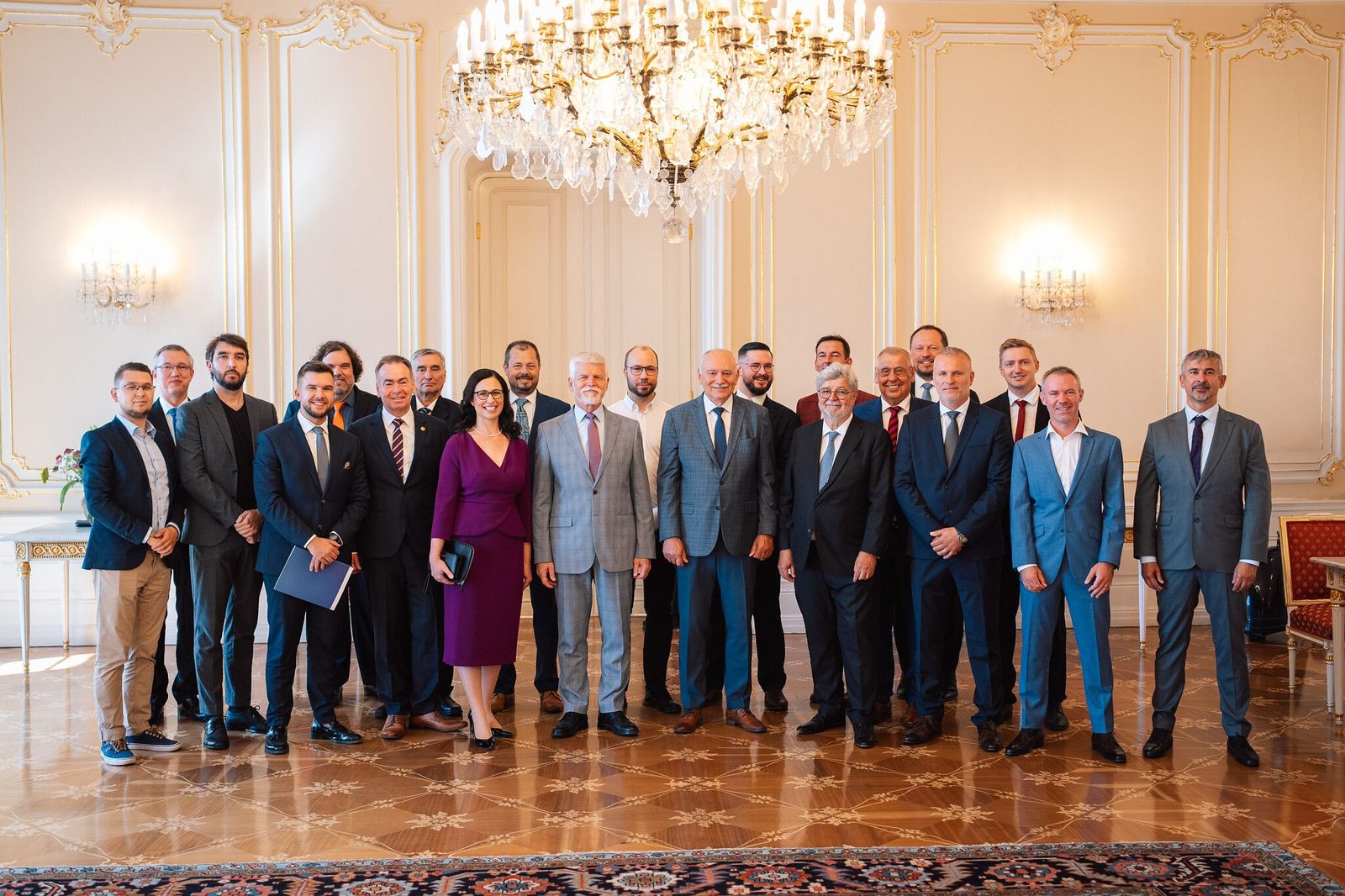Meeting at Prague Castle with President Petr Pavel